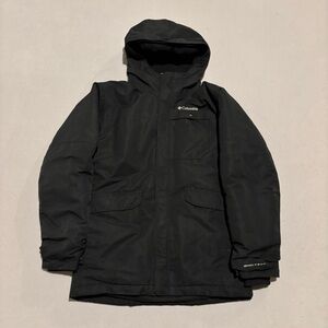 Columbia Nordic Strider Winter‎ Parka Jacket Boys Large Black Outdoor Winter